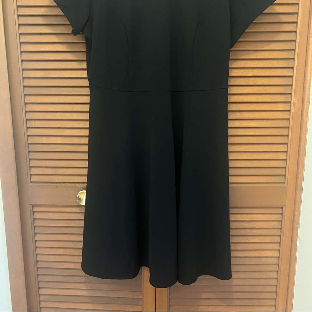 Torrid Black Dress White Peter Pan Collar 2x 18/20 plus size costume Wednesday - Picture 5 of 14